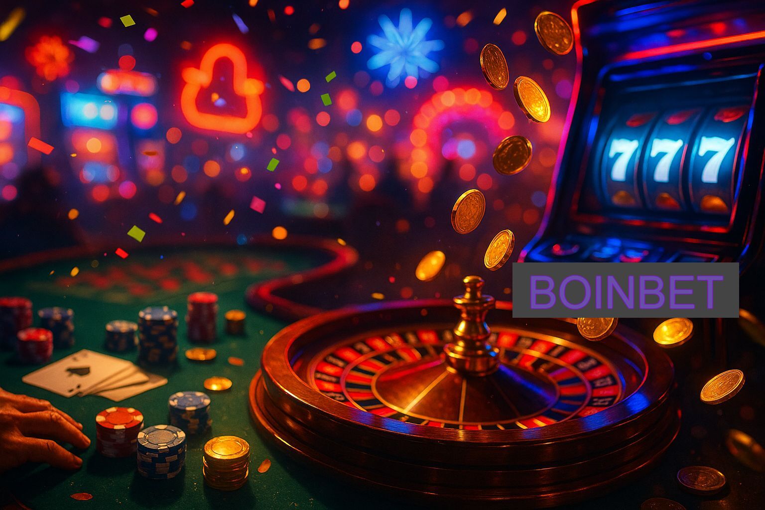 Jogos emocionantes no BOINBET